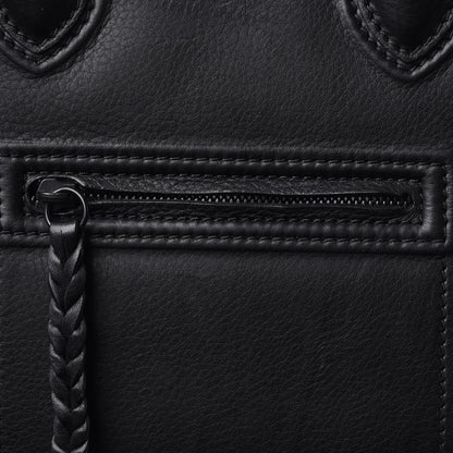 Celine Supple Calfskin Medium Phantom Luggage Black 12 of 13