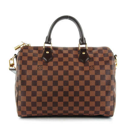 Louis Vuitton Damier Ebene Speedy Bandouliere 30 1 of 8