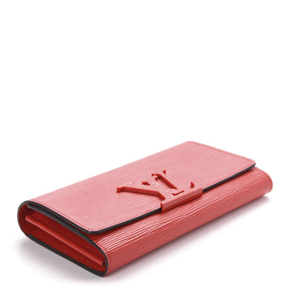 Louis Vuitton Epi Louise Wallet Coquelicot 4 of 8