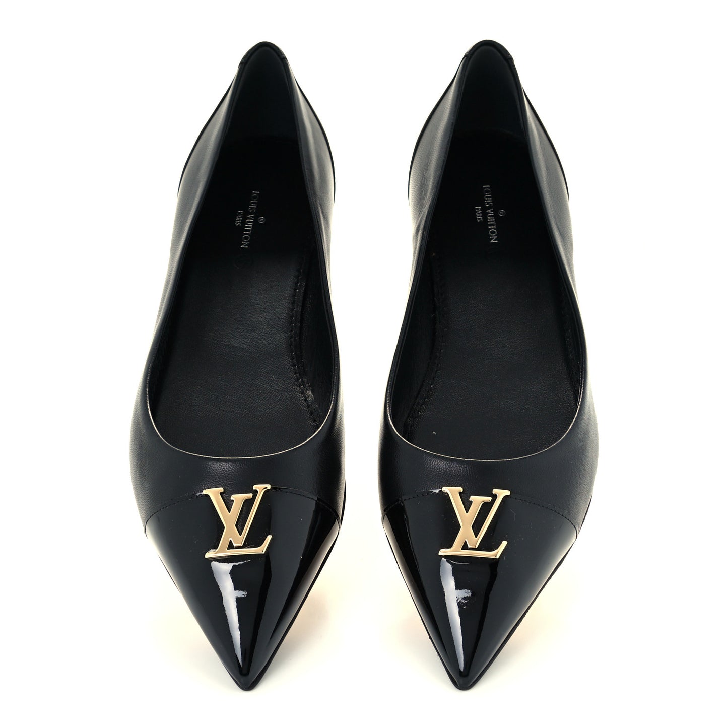 Lambskin Capucines Flat Ballerinas 40 Black
