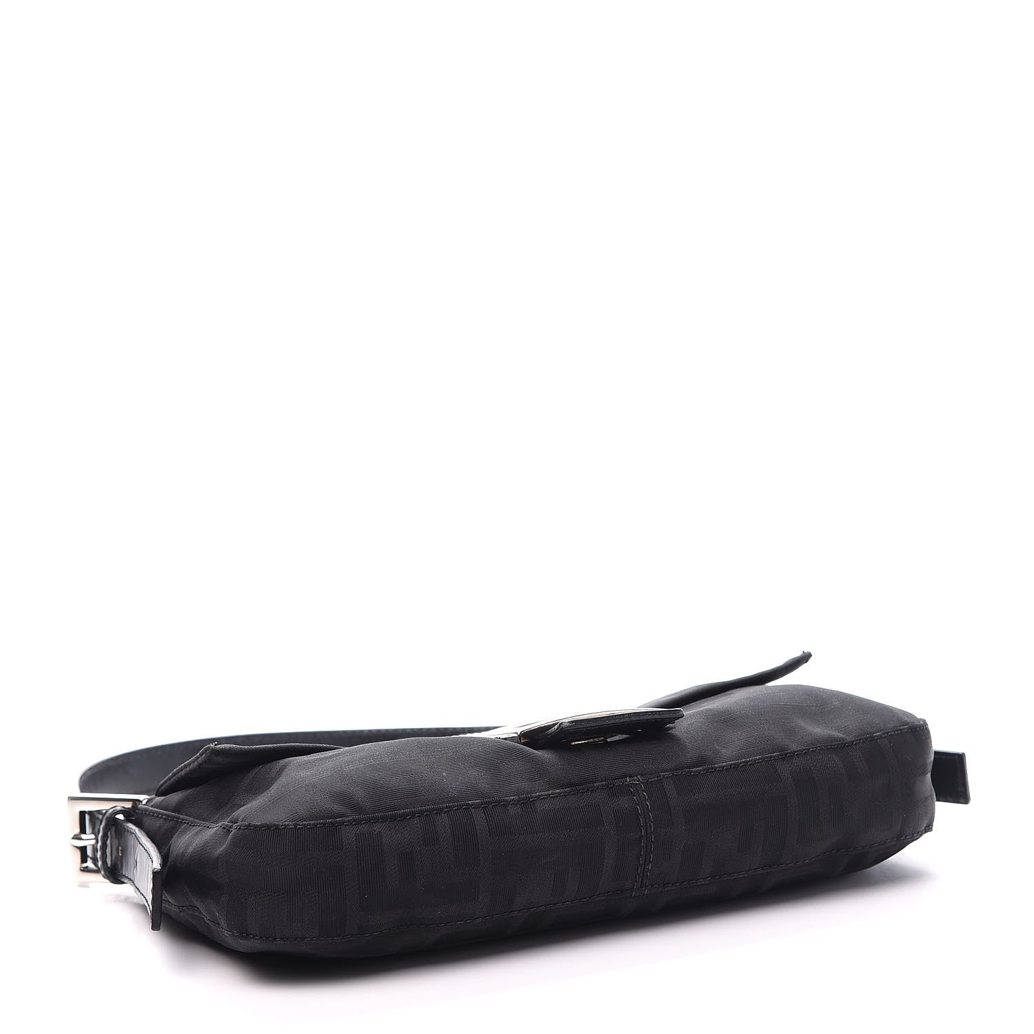 Fendi Nylon Zucca Baguette Black 4 of 10