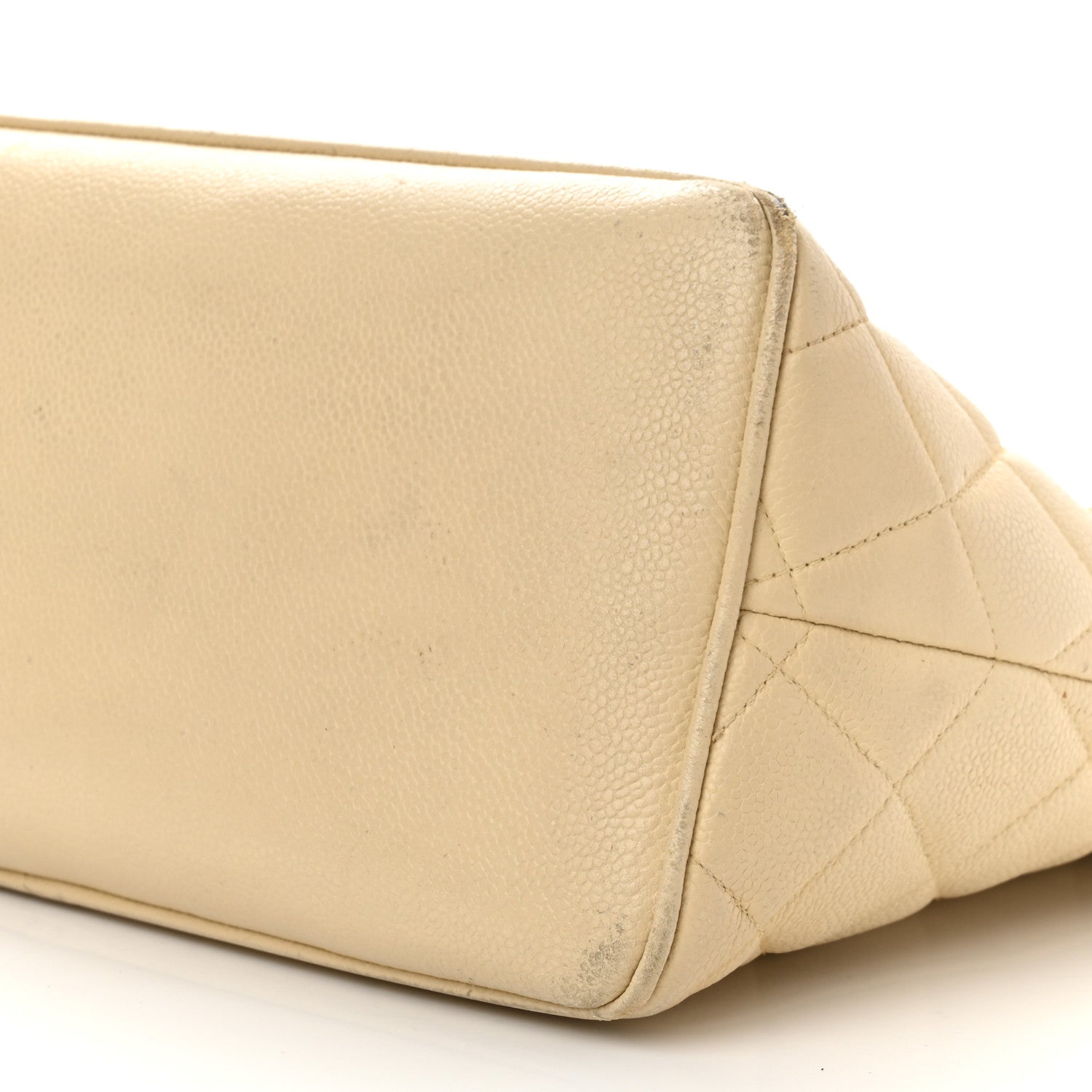 Chanel Caviar Quilted Medallion Tote Light Beige 11 of 18