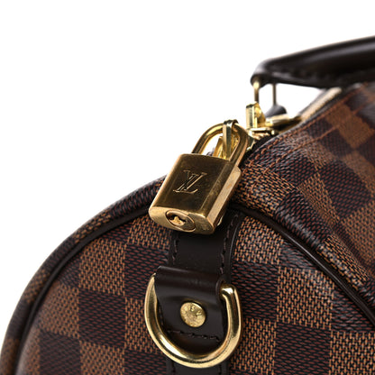 Louis Vuitton Damier Ebene Speedy Bandouliere 30 11 of 14
