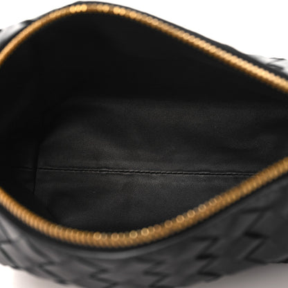 Bottega Veneta Calfskin Nappa Intrecciato Mini Wallace Black 5 of 10