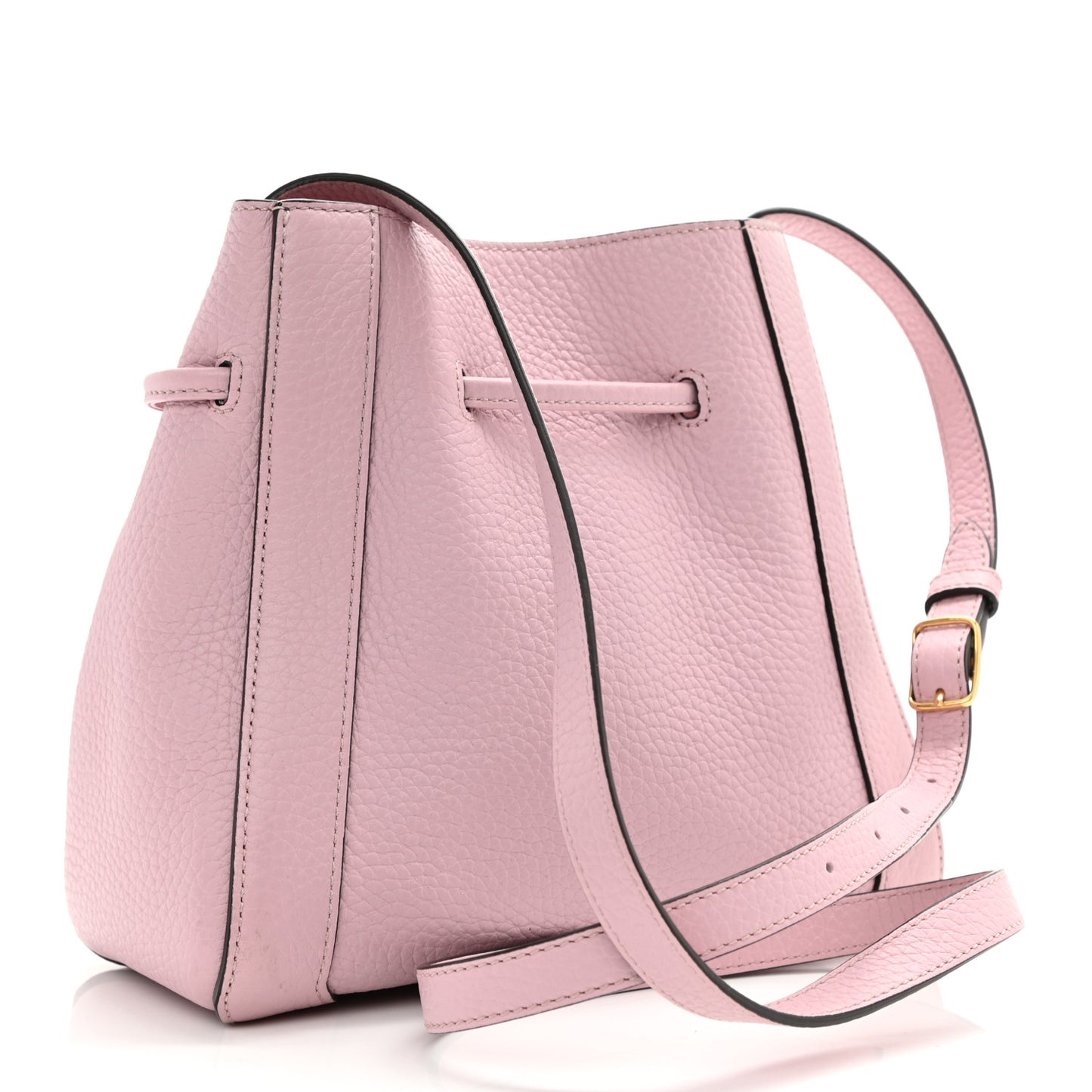 Heavy Grain Calfskin Small Millie Tote Pink