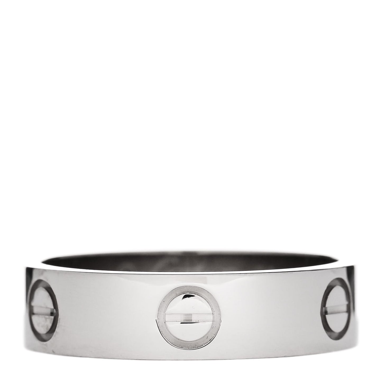 18K White Gold 5.5mm LOVE Ring 60 9.25