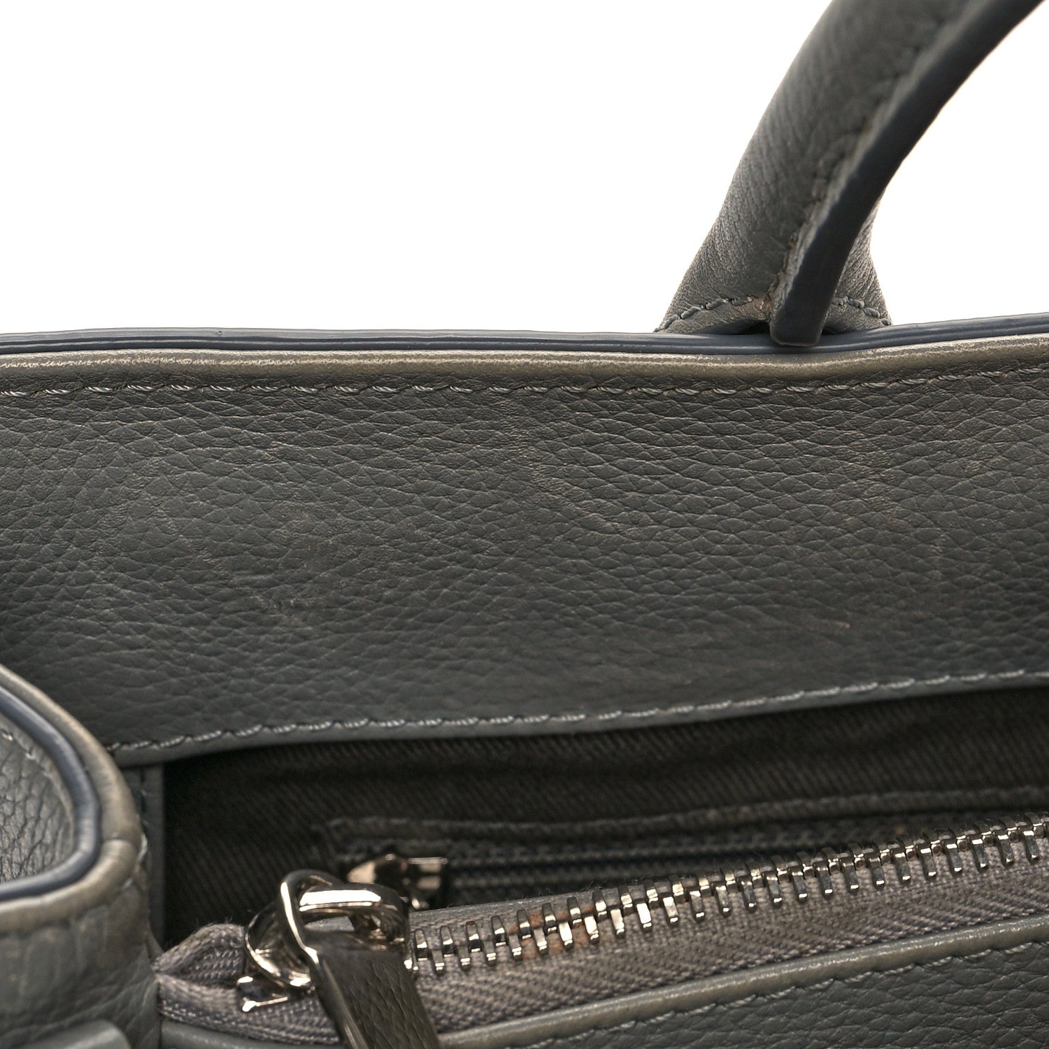 Chanel Grained Calfskin Small Neo Executive Shopper Tote Grey 20 of 20