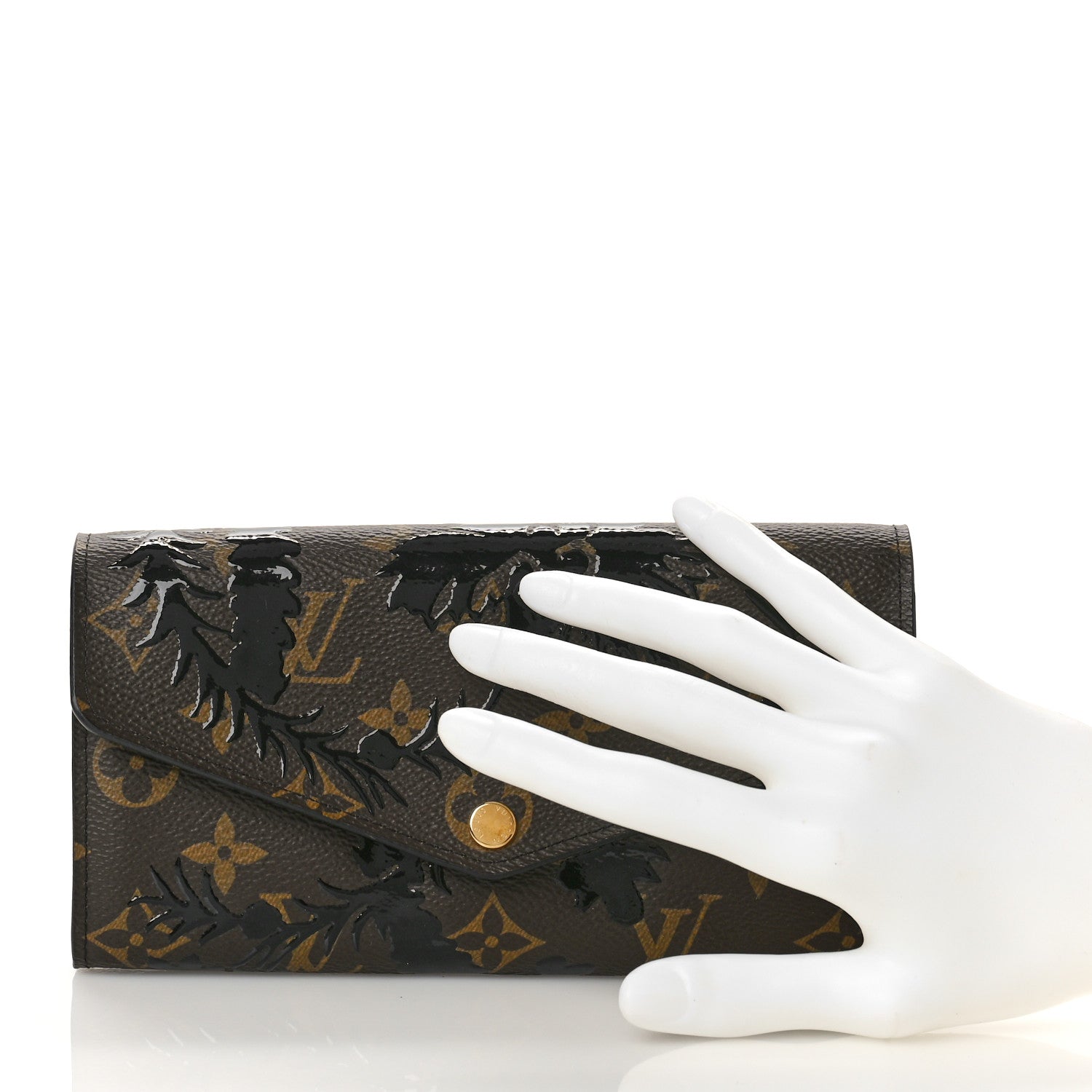 Louis Vuitton Monogram Blossom Sarah Wallet 2 of 9