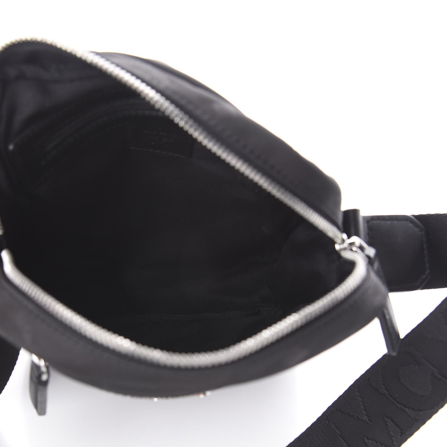 MCM Nylon Monogram Dieter Crossbody Black 4 of 8