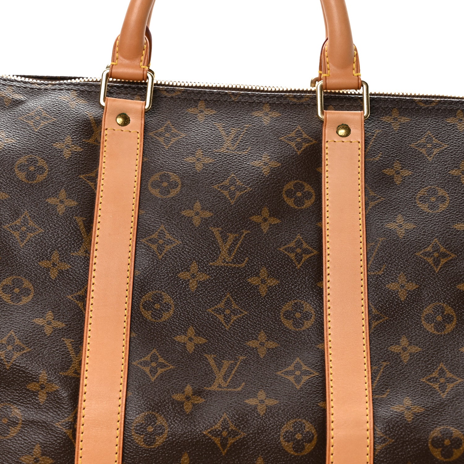 Louis Vuitton Monogram Keepall Bandouliere 55 7 of 9