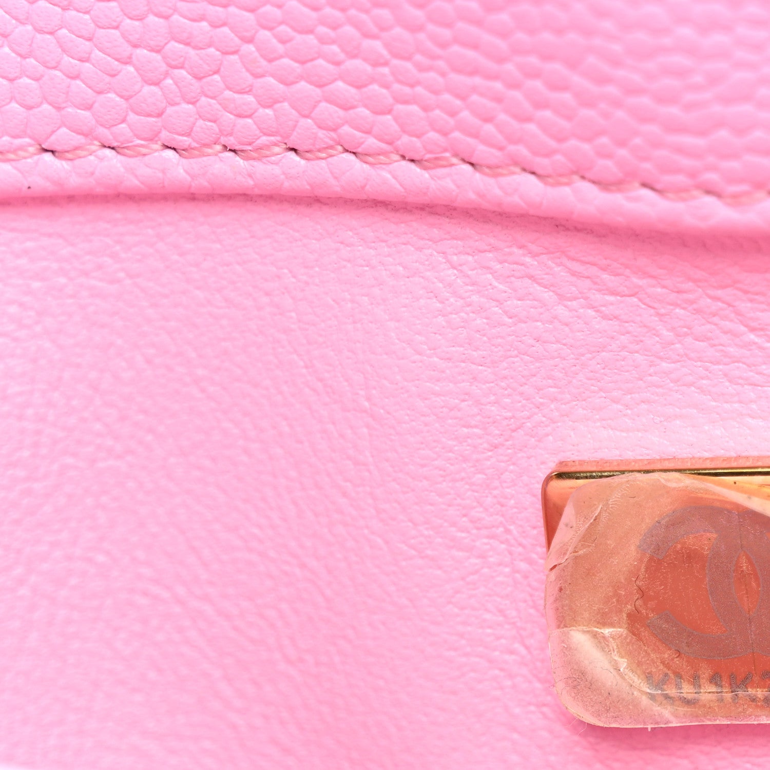 Chanel Caviar Quilted Sweetheart Flap Pink 7 of 10