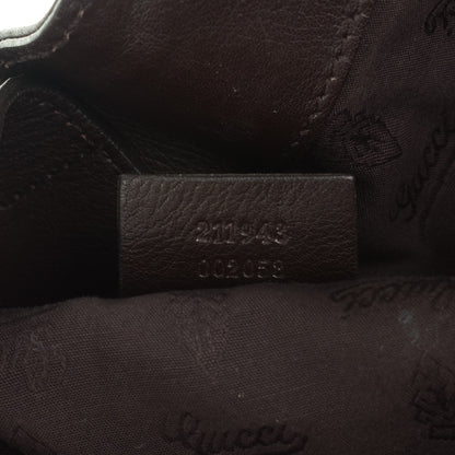 Gucci Guccissima Signature Large Sukey Tote Chocolate 7 of 7