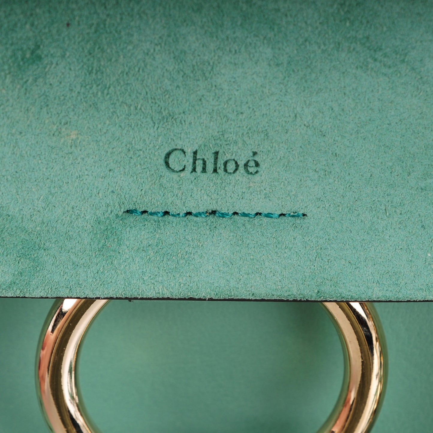 Suede Calfskin Mini Faye Backpack Happy Green