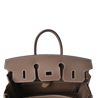 Hermes Togo Birkin 25 Etoupe 7 of 33