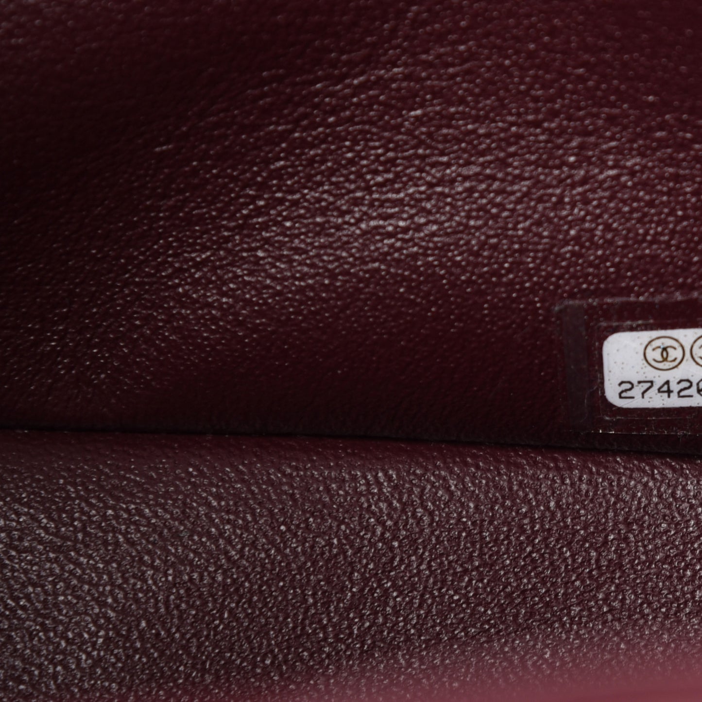 Lambskin Quilted Jumbo Double Flap Black