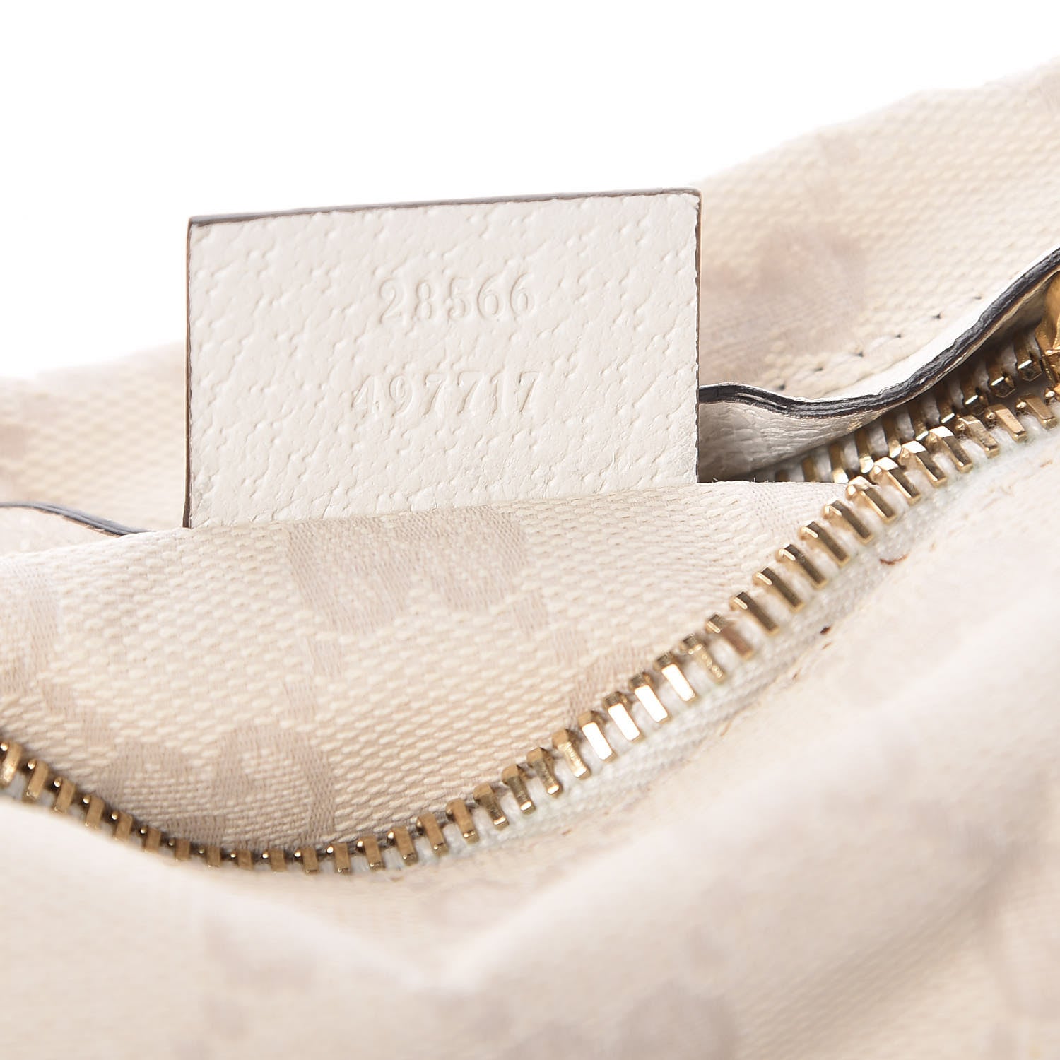 Gucci GG Monogram Web Double Pocket Belt Bag White 7 of 8