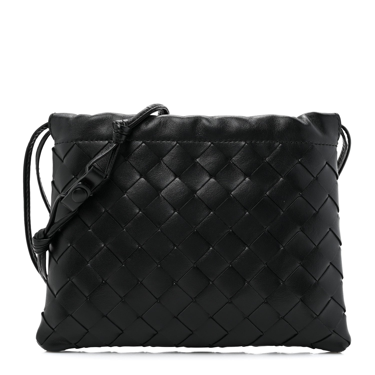 Bottega Veneta Nappa Intrecciato Small Dustbag Black 1679656