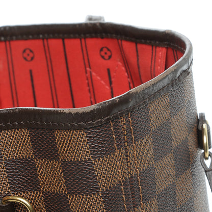 Louis Vuitton Damier Ebene Neverfull MM 27 of 28