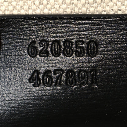Gucci Boarded Plutone Calfskin Horsebit 1955 Top Handle Bag Black 7 of 12