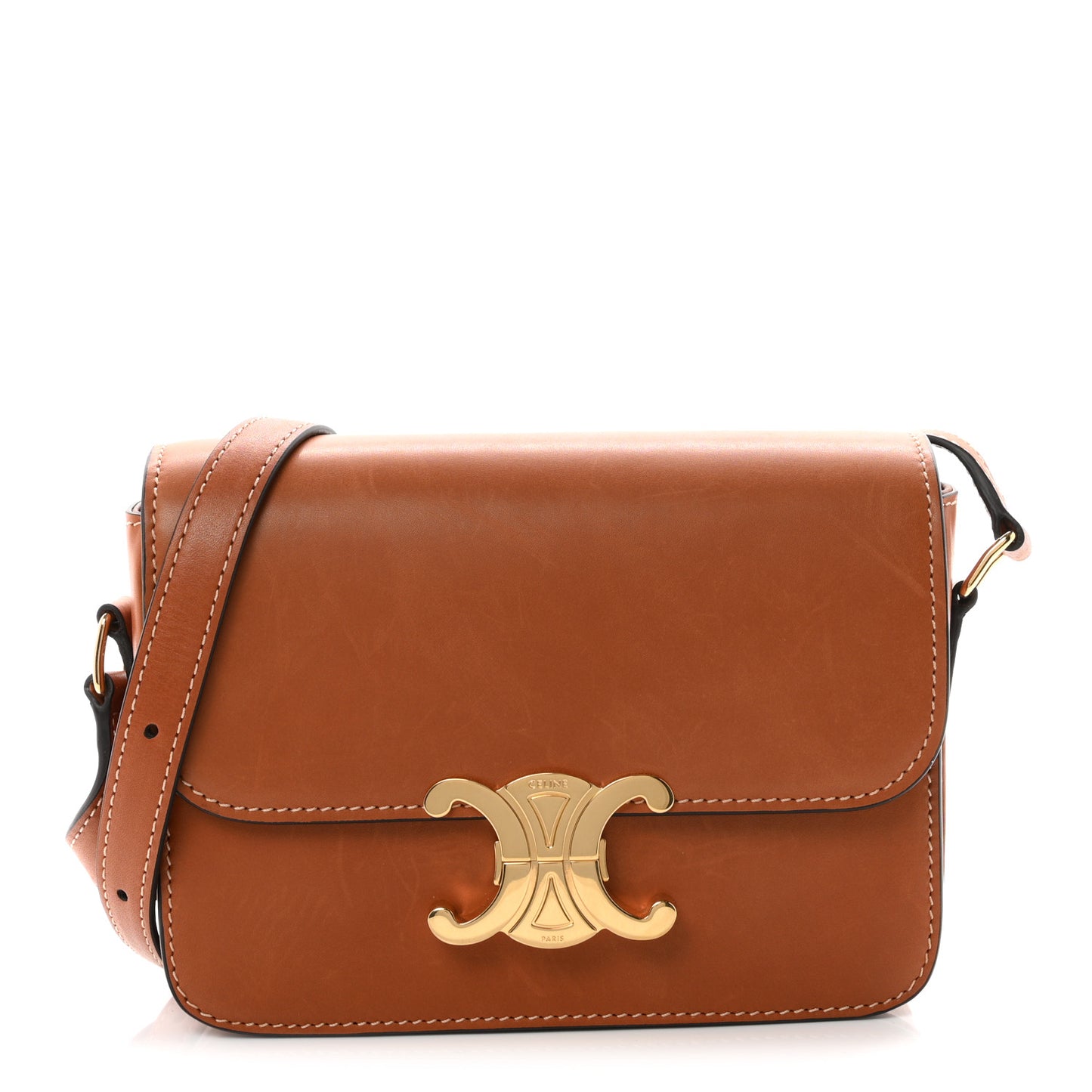 Natural Calfskin Teen Triomphe Tan