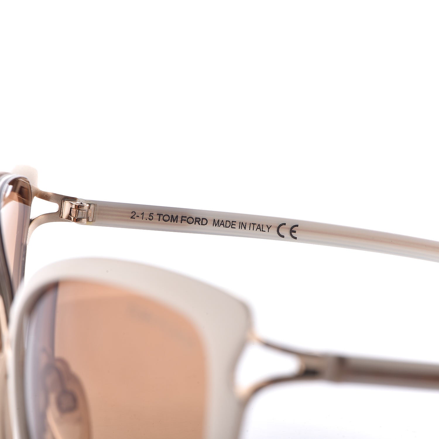 Tom Ford Celia Sunglasses TF322 White 5 of 7