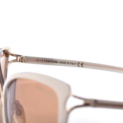 Tom Ford Celia Sunglasses TF322 White 5 of 7