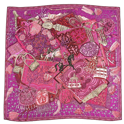 Hermes Silk Cavaliers du Caucase Scarf 90 1 of 3