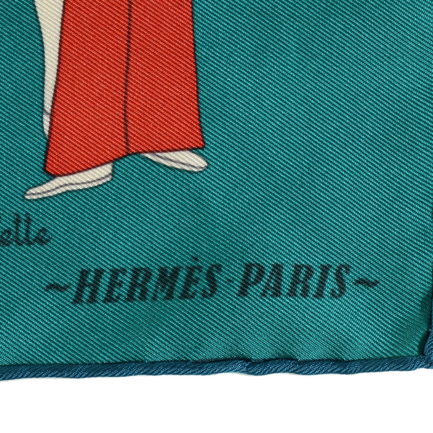Silk Les Sportives Pocket Square Vert Bleu