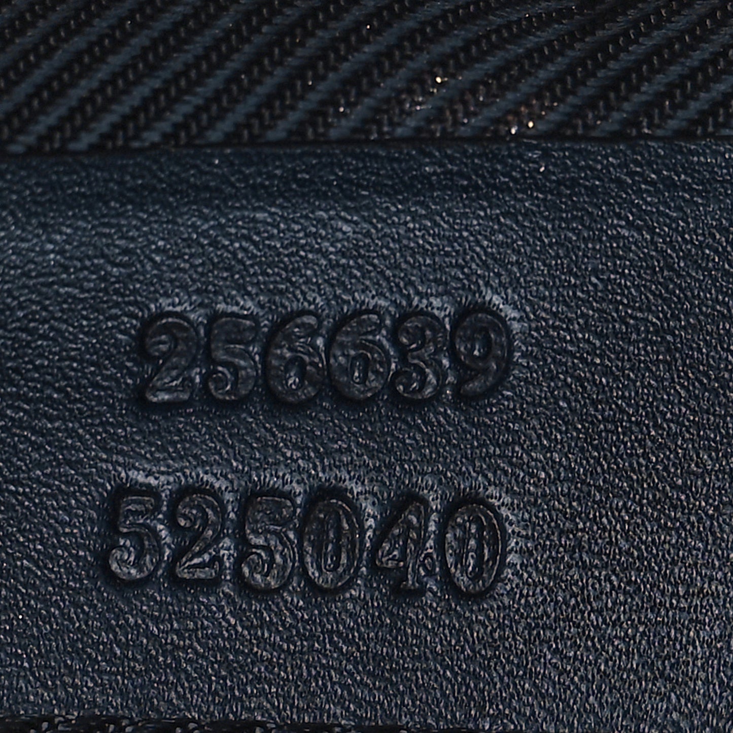 Monogram Web Small Cosmetic Case Navy