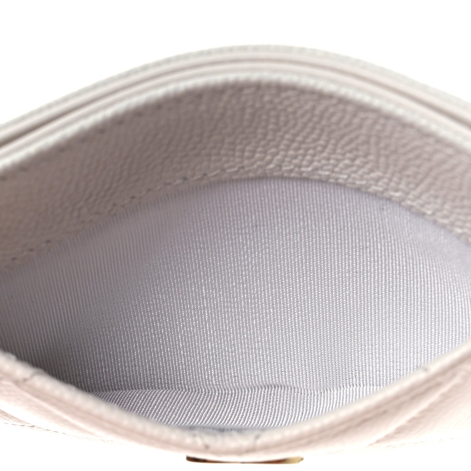 Chanel Caviar Quilted Card Holder White 7 of 11