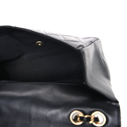 Chanel Lambskin Quilted Medium Mademoiselle Chic Flap Black 5 of 10