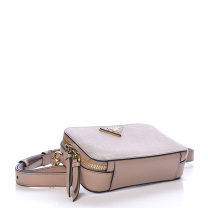 Prada Saffiano Lux Odette Belt Bag Cipria 5 of 12