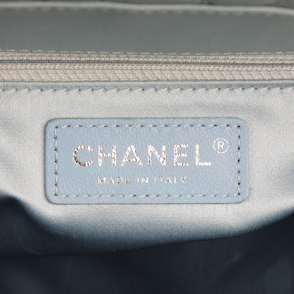 Chanel Lambskin Quilted Daily Shopping Tote Light Blue 6 of 11