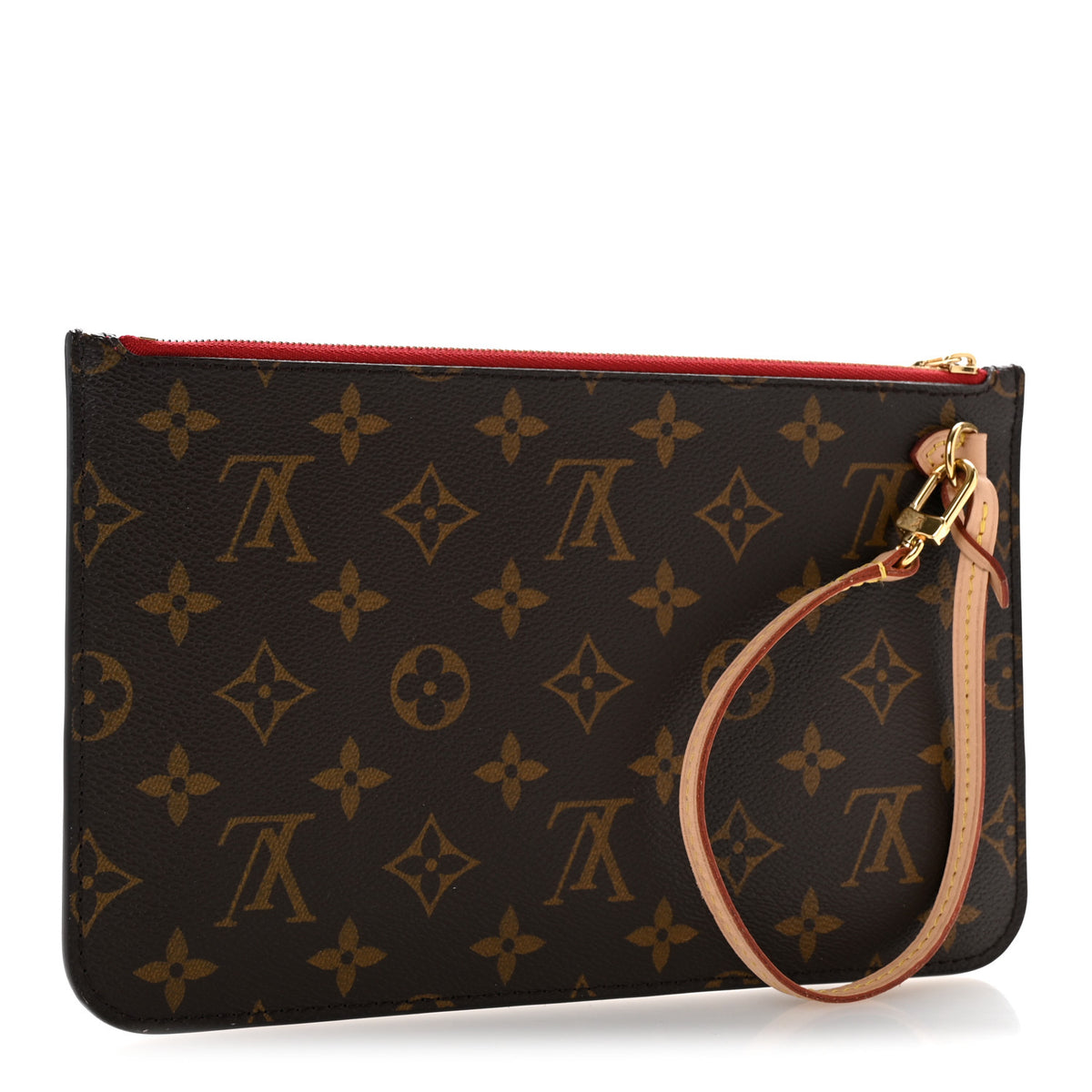 Louis Vuitton Monogram Neverfull MM GM Pochette Cherry 6 of 15