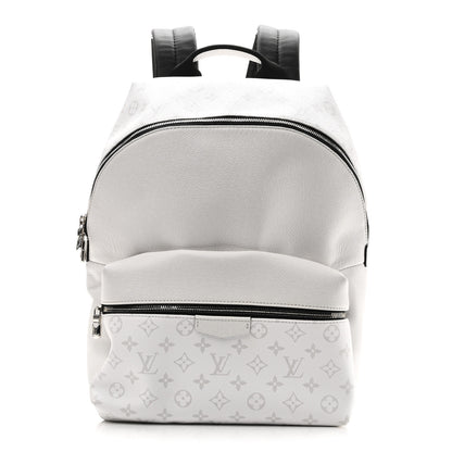 Louis Vuitton Taiga Monogram Discovery Backpack PM White 1 of 9