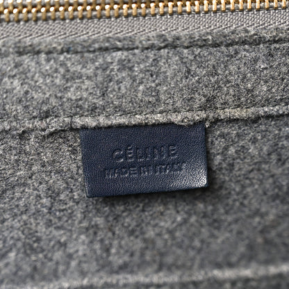 Celine Smooth Calfskin Small Tassel Cabas Phantom Black 6 of 9