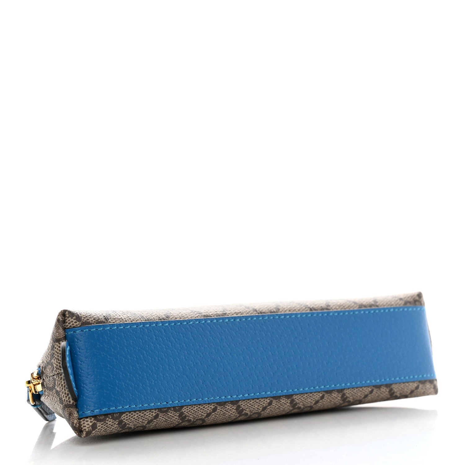 Gucci X DISNEY GG Supreme Monogram Donald Duck Pencil Case Blue 4 of 8
