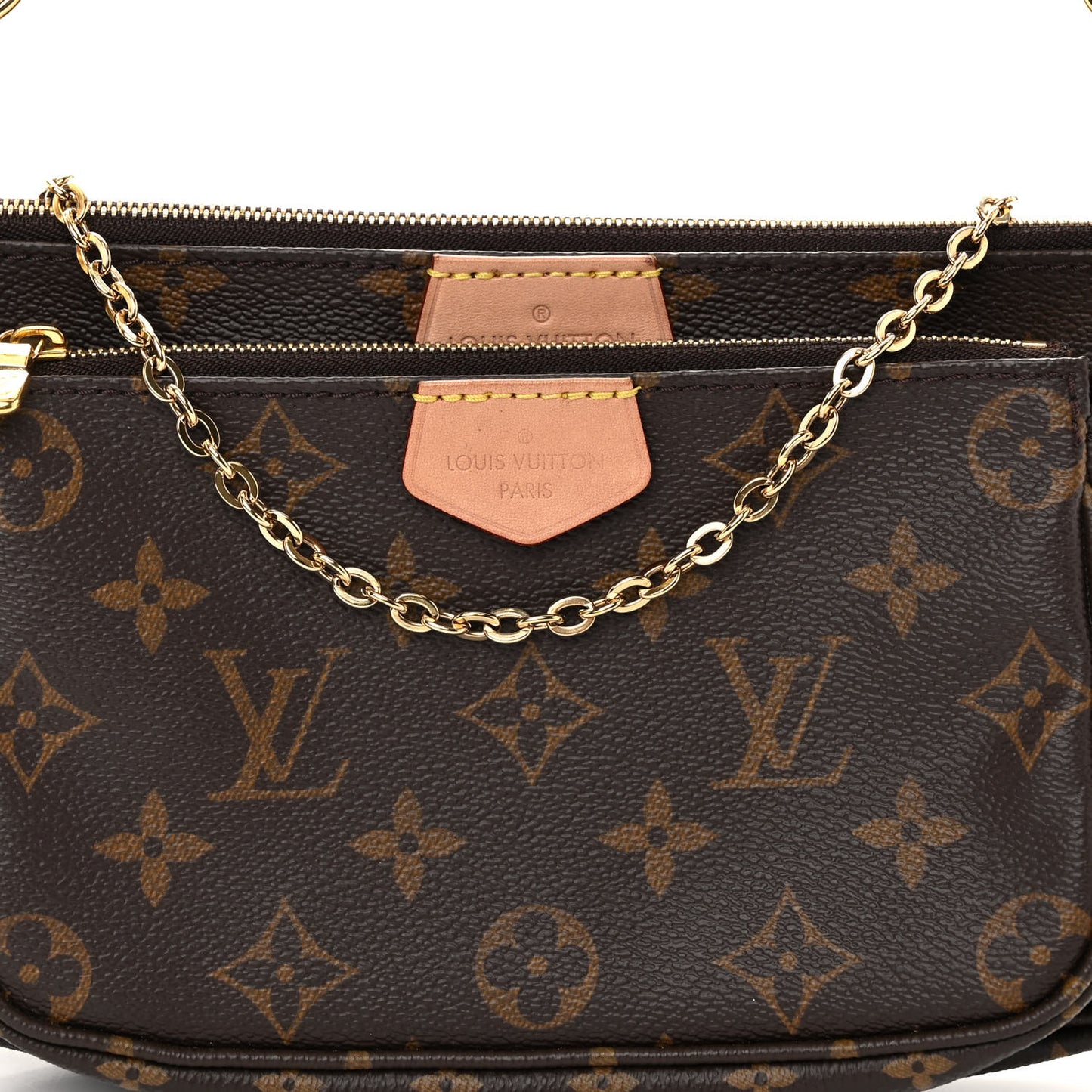 Monogram Multi Pochette Accessories Kaki