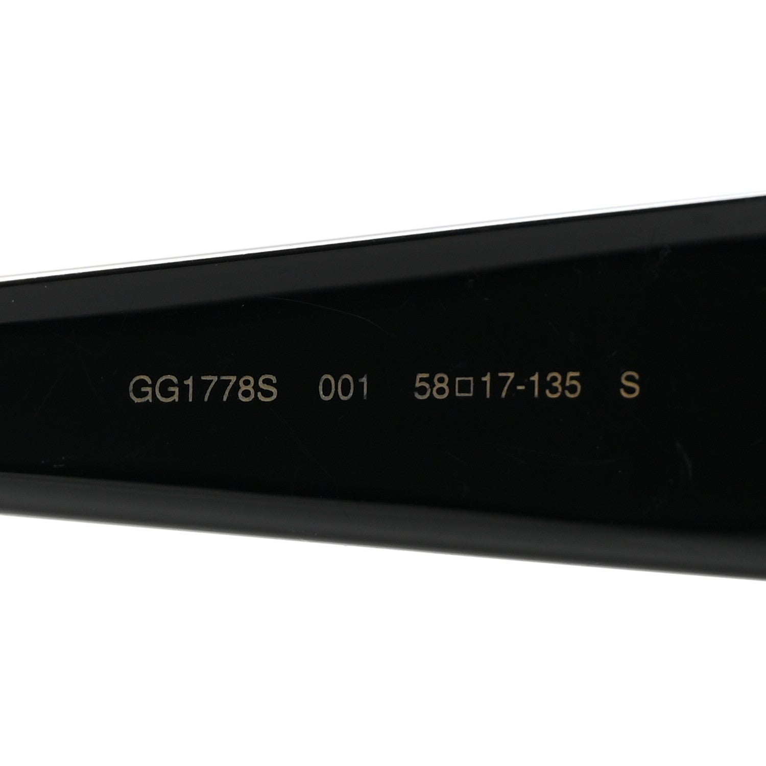 Gucci Acetate Square Sunglasses GG1778S Black 6 of 7