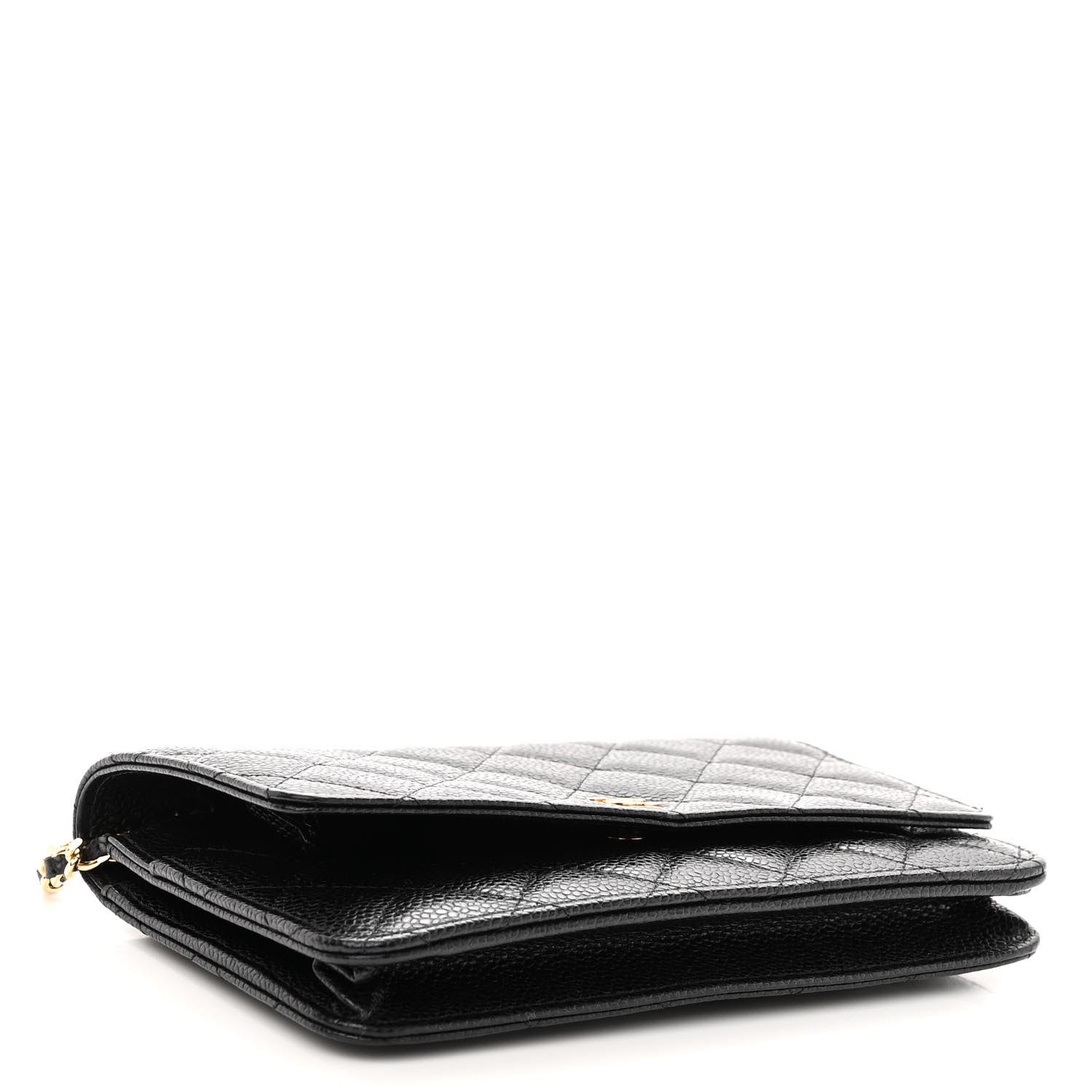 Chanel Caviar Quilted Wallet on Chain WOC Black 4 of 11