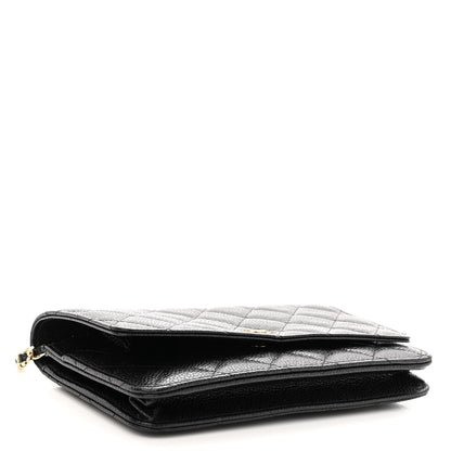 Chanel Caviar Quilted Wallet on Chain WOC Black 4 of 11