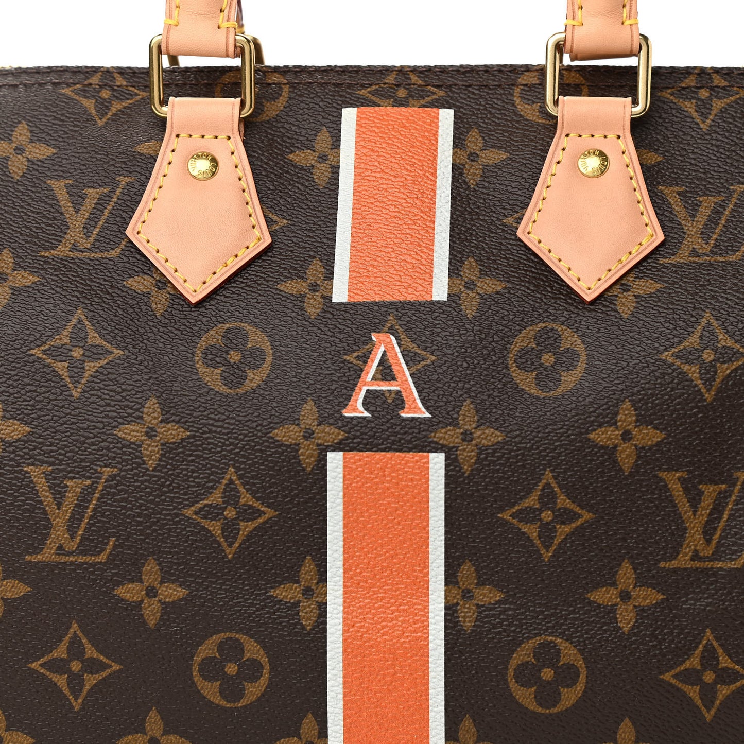 Monogram My LV Heritage Speedy 25 Orange White