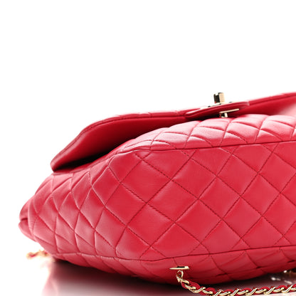 Chanel Lambskin Quilted Large In Seoul Backpack Red 7 of 9