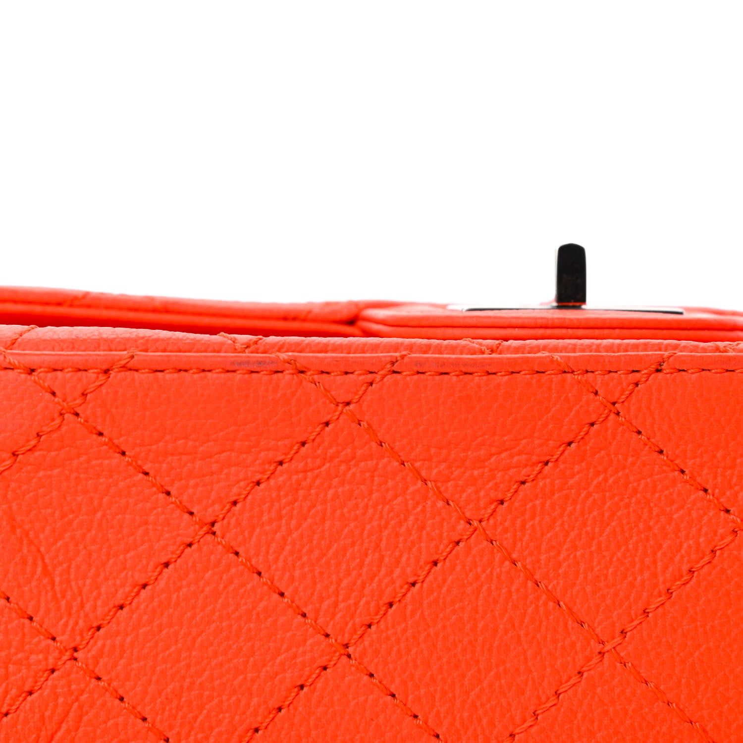 Chanel Sheepskin Quilted 2.55 Reissue Mini Flap Orange 5 of 5