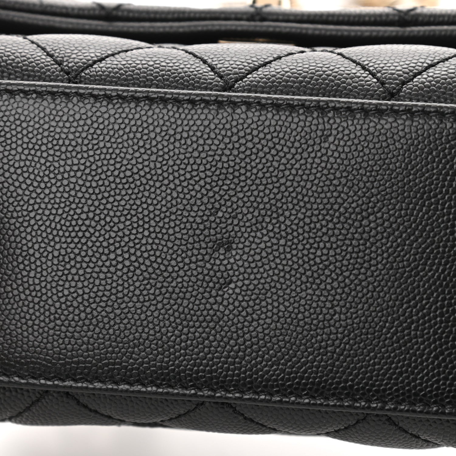 Chanel Caviar Quilted Extra Mini Coco Handle Flap Black 11 of 12