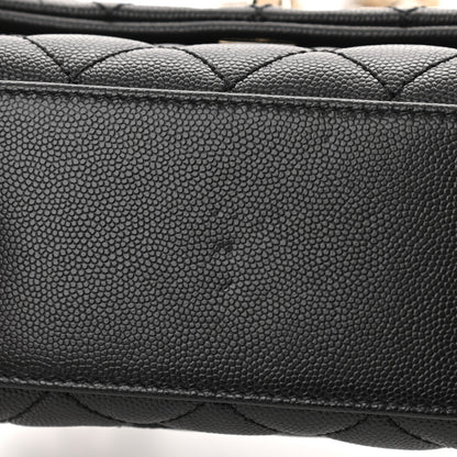 Chanel Caviar Quilted Extra Mini Coco Handle Flap Black 11 of 12