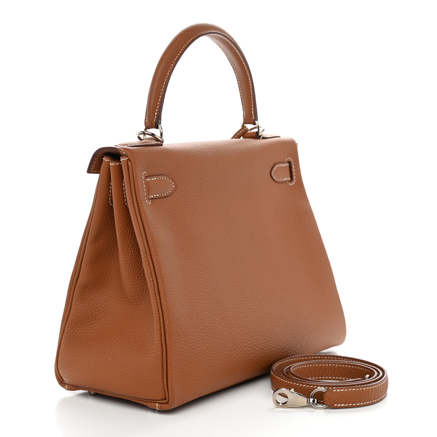 Hermes Togo Kelly Retourne 28 Gold 3 of 10
