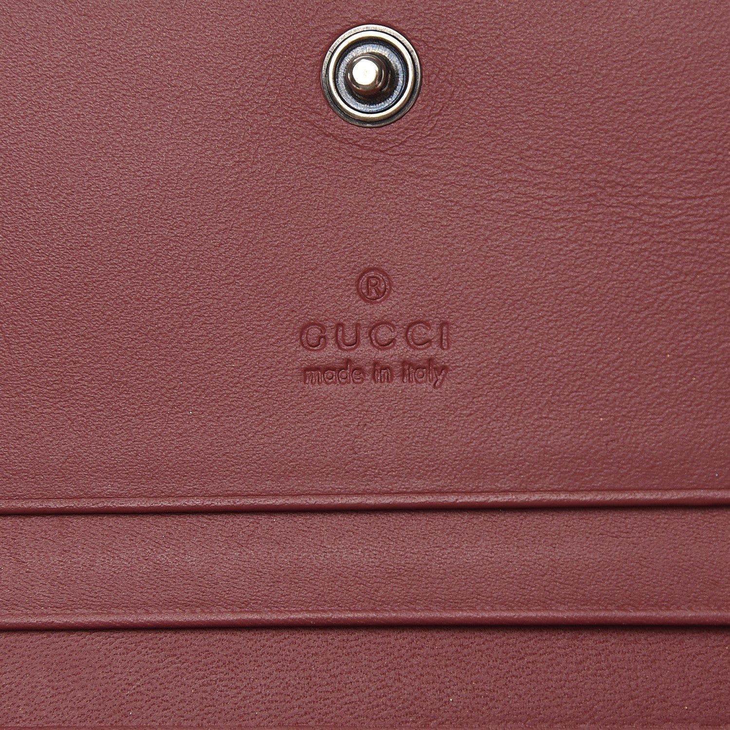 Gucci GG Supreme Monogram Blooms Card Case Beige Multicolor Dry Rose 6 of 8
