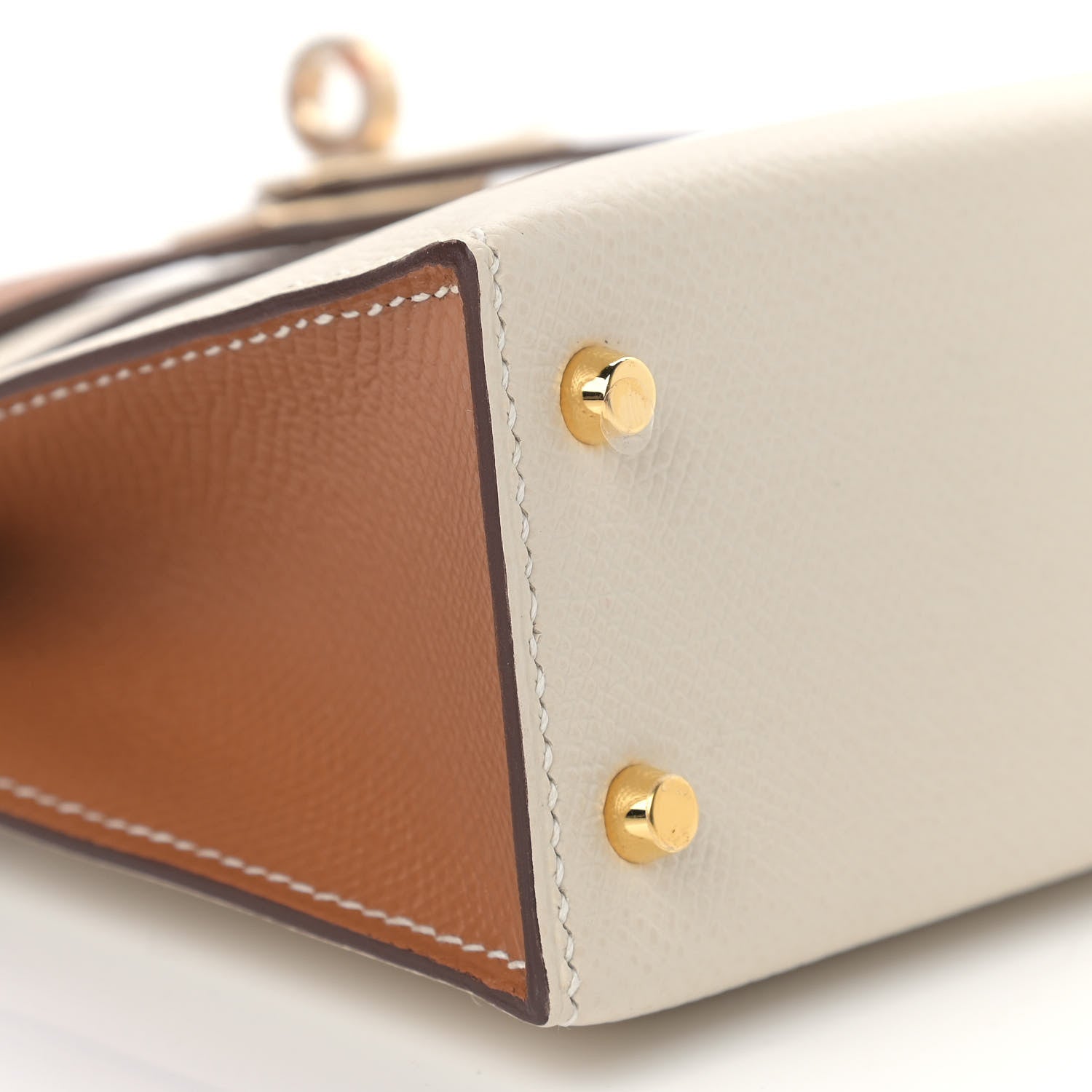 Hermes Epsom Mini Horseshoe Kelly Sellier 20 Craie Sesame 30 of 32