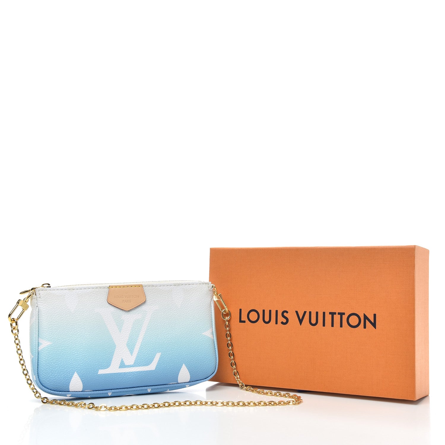 Louis Vuitton Monogram Giant By The Pool Multi Pochette Accessories Mini Pochette Blue 6 of 6